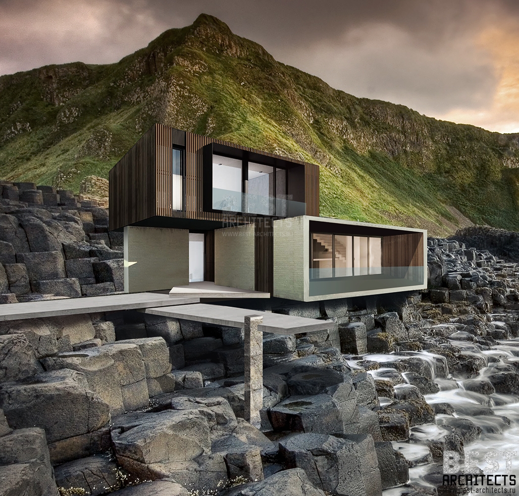 Дом на море (архитектор Илья Экономов) квадрат Дом на море (архитектор Илья Экономов) квадрат