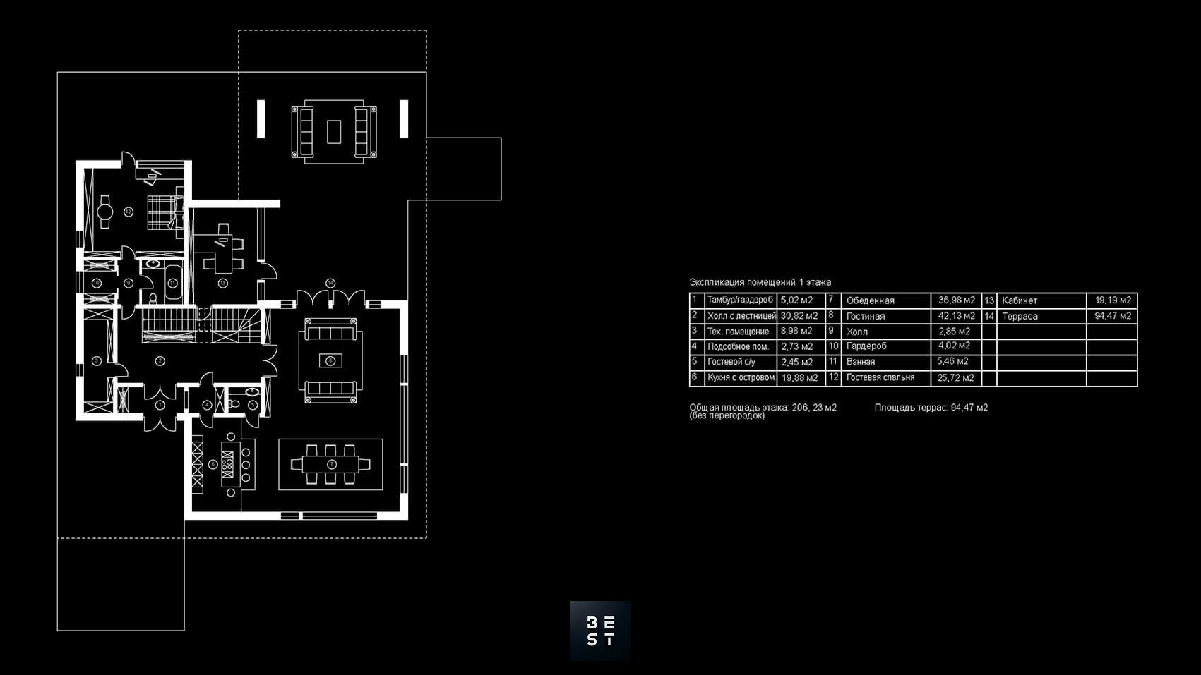 ПРОЕКТ ВИЛЛА У МОРЯ 281m2 (4) ПРОЕКТ ВИЛЛА У МОРЯ 281m2 (4)